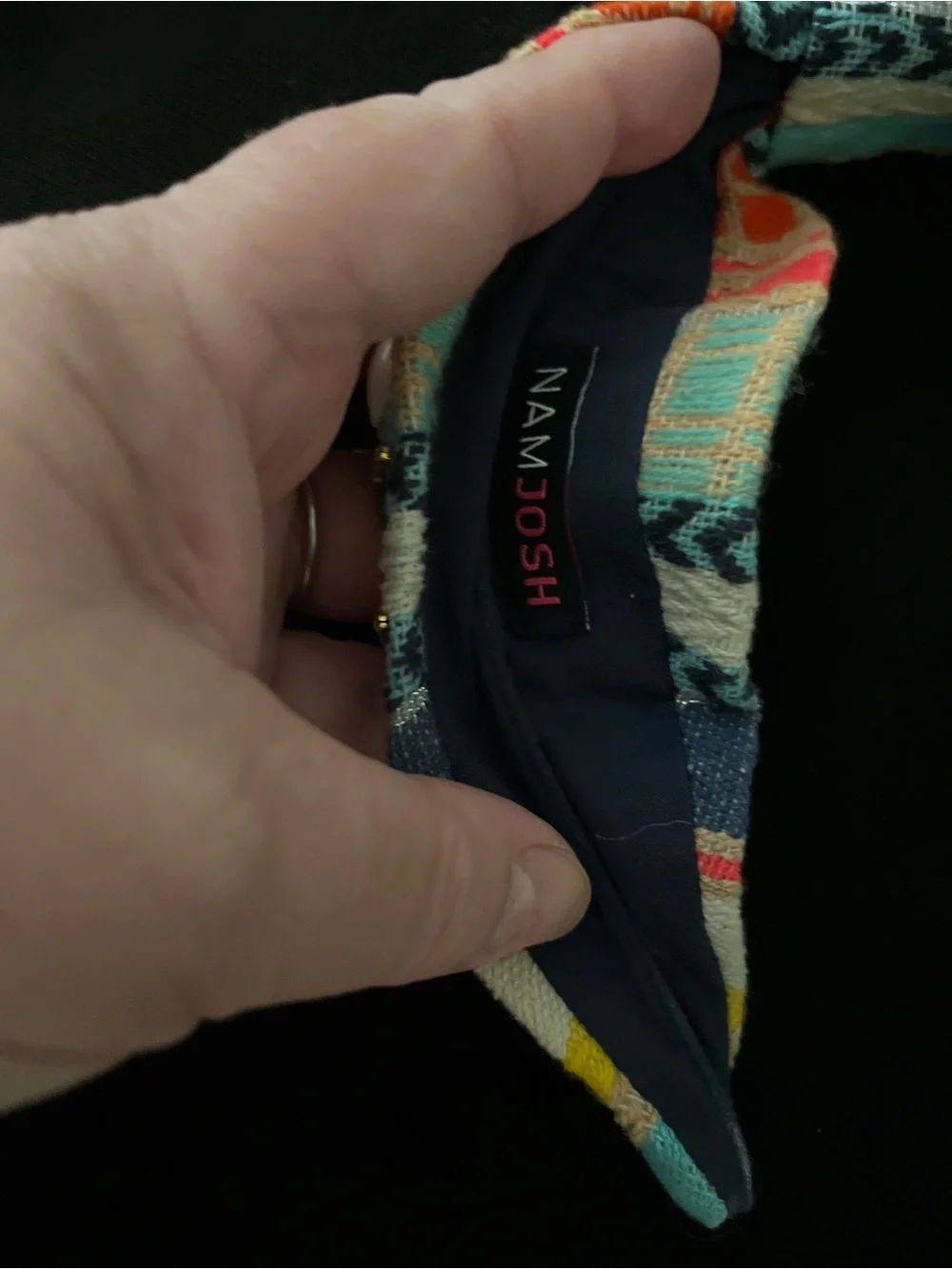 NAMJOSH embellished headband